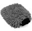 The Collection Chenille Wash Mitt (Dark Grey) - Mycí rukavice