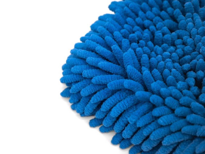The Collection Chenille Wash Mitt (Petrol Blue) - Mycí rukavice