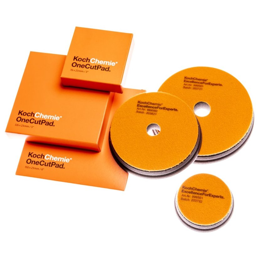 Koch Chemie One Cut Pad - Jednokrokový leštící kotouč - Průměr kotouče:: 76 mm