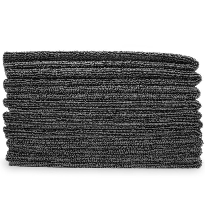 The Collection Allround & Coating 245 GSM 10er Dark Grey - Sada 10 utěrek (40x40 cm)