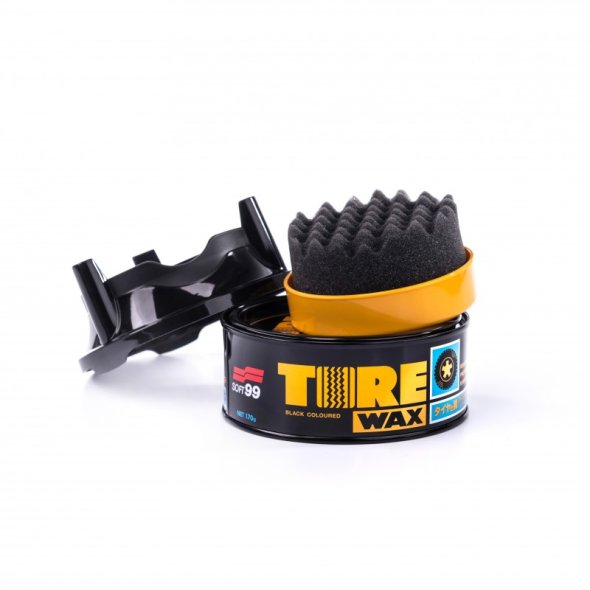 SOFT99 Tire Black Wax - Vosk na pneumatiky (170 g)