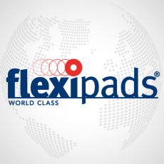 flexipads® Soft Edge Black Applicator - Pěnový aplikátor (105 mm)