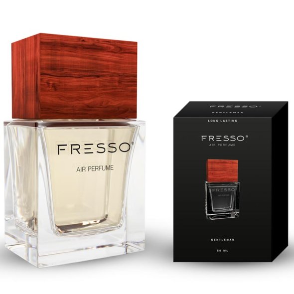 FRESSO Gentleman Bundle - Sada parfému a závěsky do auta