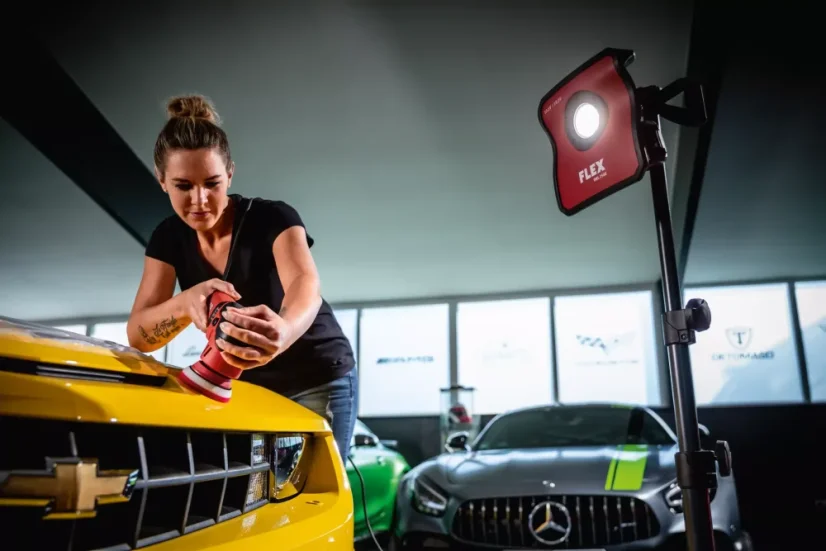 FLEX XFE 7-12 80 - Malá excentrická leštička s volným pohybem