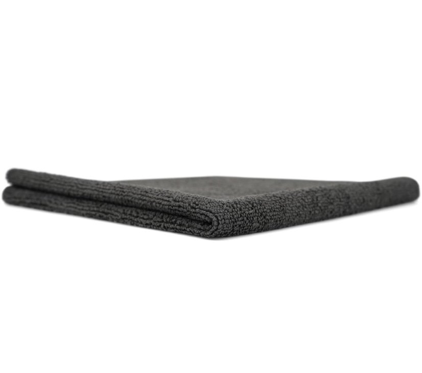 The Collection Allround & Coating 245 GSM Dark Grey - Mikrovláknová utěrka (40x40 cm)