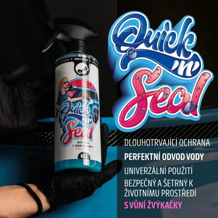 Nuke Guys QUICK'N'SEAL Spray Sealant - Syntetický sealant s polymery (500 ml)