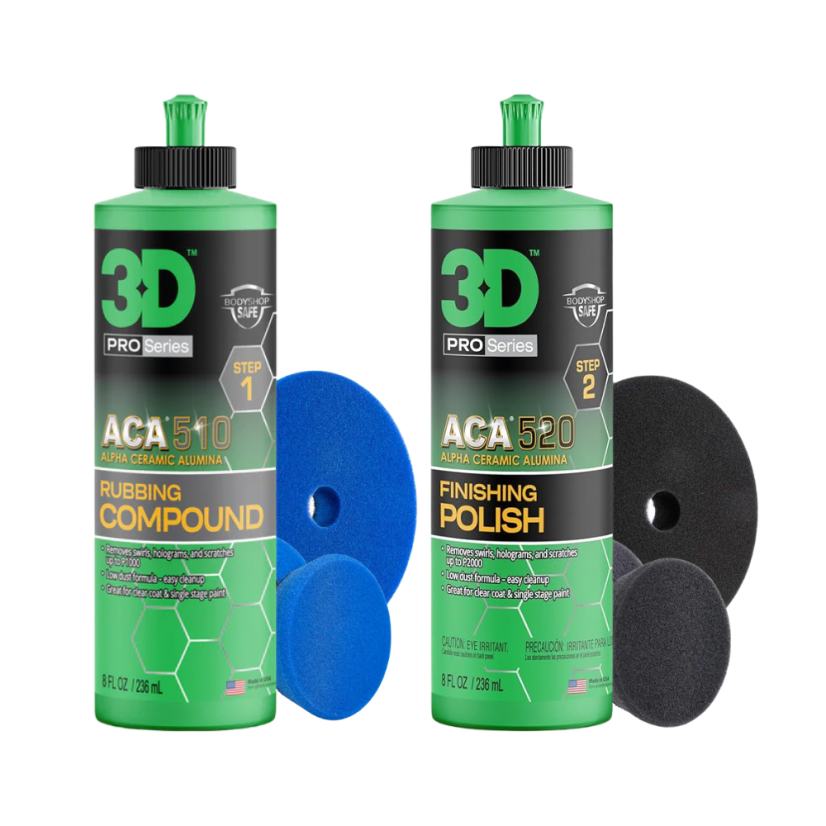 3D & LC Polishing 2-STEP Set - 2-kroková sada na leštění laku