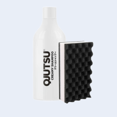 SOFT99 QJUTSU Creamy Wash Kit - Sada autošamponu a mycí houby
