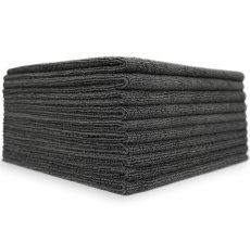 The Collection Allround & Coating 245 GSM 10er - Sada 10 utěrek Dark Grey (40x40 cm)