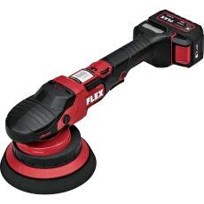 FLEX XFE 15 150 18-EC SET - Aku excentrická leštička s volným pohybem (18 V)