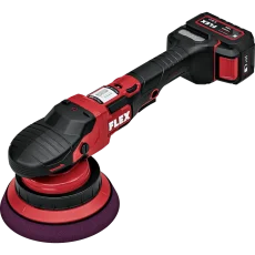 FLEX XCE 8 150 18-EC SET - Aku excentrická leštička s permanentní rotací (18 V)