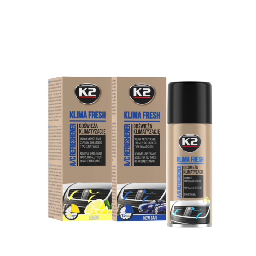 K2 Klima Fresh - Neutralizátor zápachu a čistič klimatizace