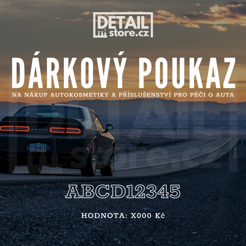 DÁRKOVÝ POUKAZ na nákup (elektronický) - Hodnota:: 2000 Kč