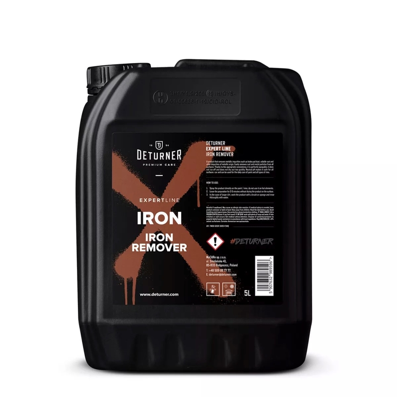 Deturner IRON - Odstraňovač polétavé rzi a čistič kol - Objem:: 500 ml