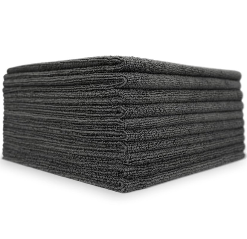 The Collection Allround & Coating 245 GSM 10er Dark Grey - Sada 10 utěrek (40x40 cm)