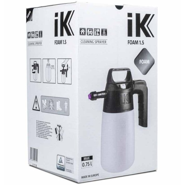 iK FOAM 1.5 Professional Sprayer - Ruční tlakový napěnovač (750 ml)