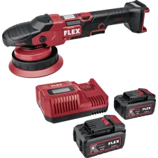 FLEX XCE 8 150 18-EC SET - Aku excentrická leštička s permanentní rotací (18 V)