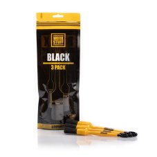Work Stuff Detailing Brush Black 3-pack - Sada detailingových štětců