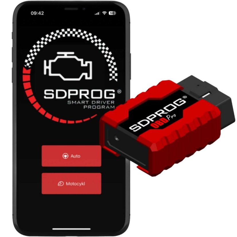 SDPROG OBD PRO Set - Sada diagnostiky a ovládacího programu