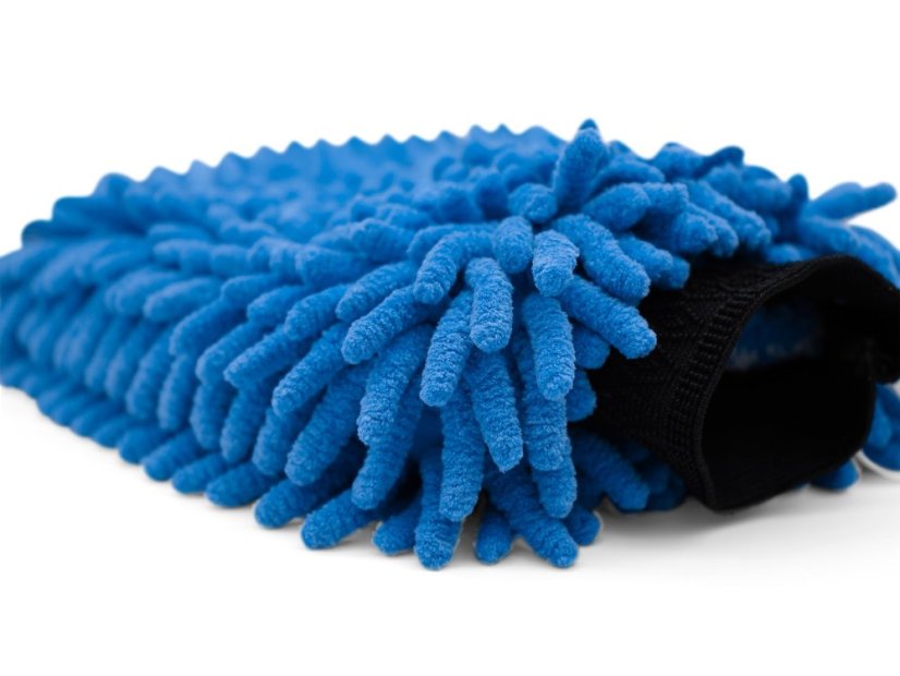 The Collection Chenille Wash Mitt (Petrol Blue) - Mycí rukavice