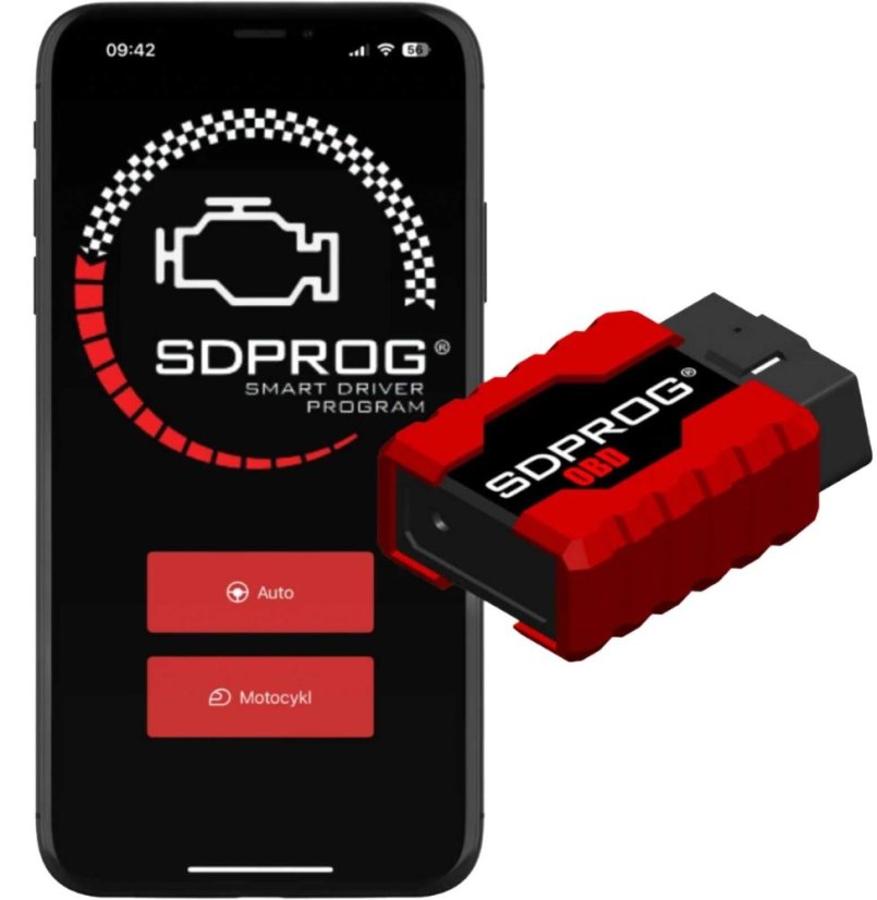SDPROG OBD Set - Sada diagnostiky a ovládacího programu