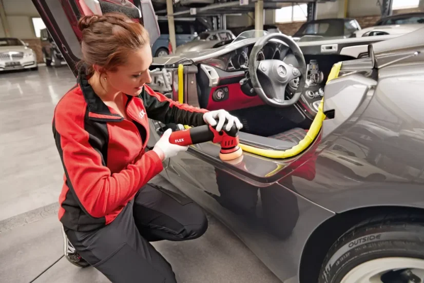 FLEX XFE 7-12 80 - Malá excentrická leštička s volným pohybem